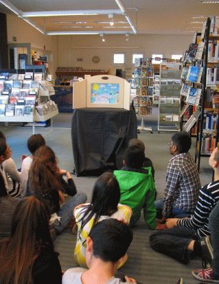 Kamishibai-Vorführung